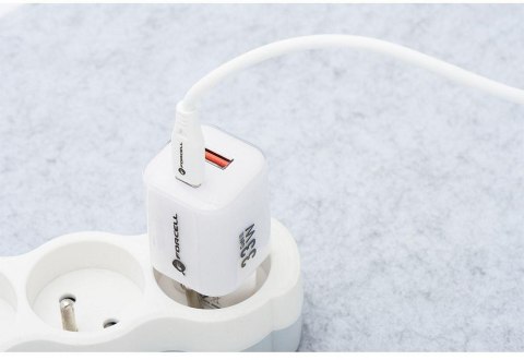 ŁADOWARKA SIECIOWA Forcell F-Energy GaN III VT-41 33 W 1x USB-C 1x 3.0 4.0