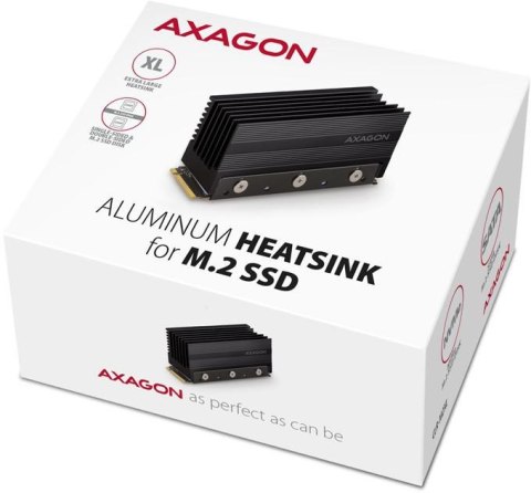 Radiator Axagon do dysków M.2 SSD CLR-M2XL chłodnica aliminiowa
