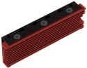 Radiator do dysków Axagon CLR-M2 aluminiowy pasywny M.2 2280 SSD