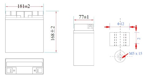 AKUMULATOR 12.8V/24AH/LIFEPO4-MWLJ MW Power