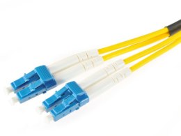 PATCHCORD ŚWIATŁOWODOWY SM LC/UPC-LC/UPC DUPLEX 3m