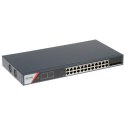 SWITCH POE DS-3E1528P-SI-24P4F 24-PORTOWY + 4X SFP Hikvision