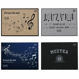 Zeszyt do Nut A5 16 kartek mix wzorów INTERDRUK