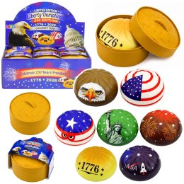Gniotek Pierożek Dumpling Pieróg USA Pachnący Piankowy Pudełko 8.5 cm
