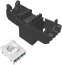 Moduł Keystone beznarzędziowy samozaciskowy SOLARIX Cat.6 UTP RJ45 RAL