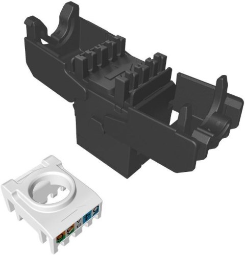 Moduł Keystone beznarzędziowy samozaciskowy SOLARIX Cat.6 UTP RJ45 RAL