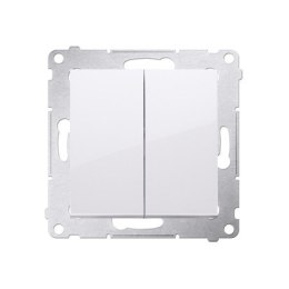 SIMON 54 MODUŁ BIAŁY ŁĄCZNIK SERYJNY ZACISKI SPRĘŻYNOWE 10AX 250V