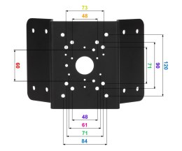 UCHWYT NAROŻNIKOWY KAMERY STG-PFA151(BLACK) STG