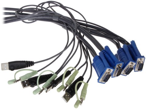PRZEŁĄCZNIK VGA + USB CS-64US