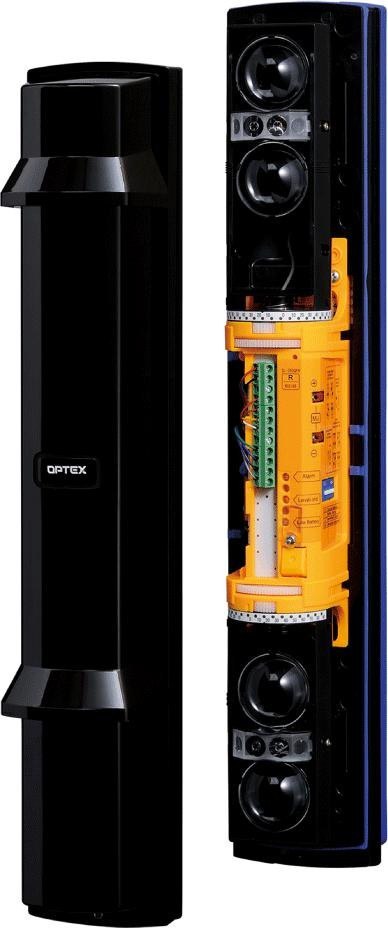Bariera podczerwieni Smart Line 4 wiązki zasięg 60m 1 kanał OPTEX SL-200QN(C)