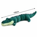 Duży Pluszowy Krokodyl Maskotka Przytulanka Realistyczny Zielony 150 cm
