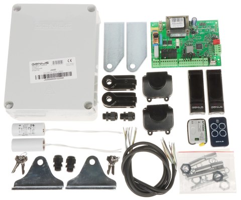 NAPĘD DO BRAMY SKRZYDŁOWEJ GENIUS-MISTRAL-400LS/KIT - ZESTAW DO BRAMY FAAC