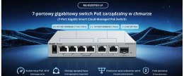 SWITCH POE RG-ES207GS-LP 4-PORTOWY + 2X UPLINK + 1X SFP REYEE