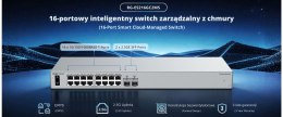 SWITCH RG-ES216GC2MS 16-PORTOWY + 2X SFP REYEE