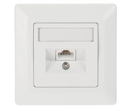 GNIAZDO KOŃCOWE RJ-45 SX9-1-5E-UTP-WH SOLARIX