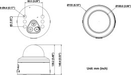 Kamera IP Hikvision DS-2CD2766G3-IPTRZSY(2.8-12mm)BLACK