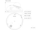 KAMERA WANDALOODPORNA IP IPC-HDBW3649F-AS-IL-0280B WizSense Smart Dual Light - 6 Mpx 2.8 mm DAHUA