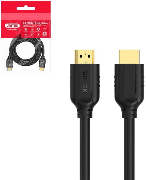 Kabel HDMI Unitek 2.0 4K 60Hz HDR ARC 2 m