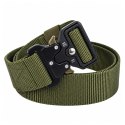Taktyczny Pas Militarny Parciany Czarny 120 x 3,8cm