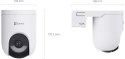 Kamera IP Ezviz HB8 Lite Kit bateryjna PT Wi-Fi 4MP z panelem słonecznym 5W