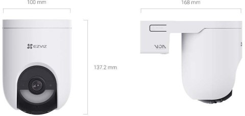 Kamera IP Ezviz HB8 Lite Kit bateryjna PT Wi-Fi 4MP z panelem słonecznym 5W