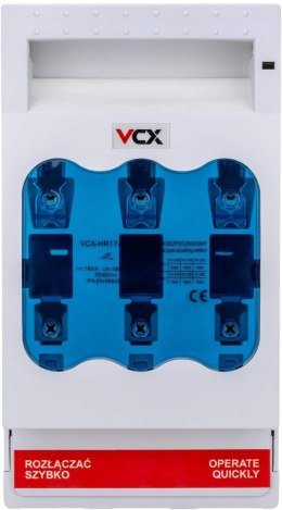 Rozłącznik bezpiecznikowy VCX-HR17-160 3P 160A NH00