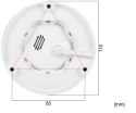 KAMERA IP IPC3614SB-ADF28KM-DL-I1 Wise-ISP Smart Dual Light - 4 Mpx 2.8 mm UNIVIEW