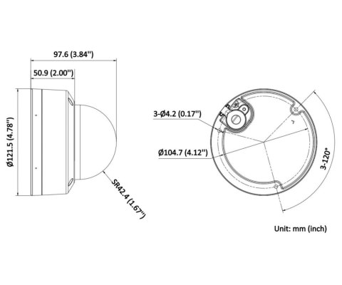 KAMERA WANDALOODPORNA IP DS-2CD1127G2H-LIU(4MM)PL Smart Hybrid Light - 1080p Hikvision