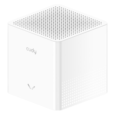 DOMOWY SYSTEM WI-FI MESH M3000S(1-PACK) Wi-Fi 6 2.4 GHz, 5 GHz 574 Mb/s + 2402 Mb/s CUDY