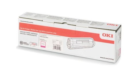 Oryginalny Toner Magenta OKI C824, C834 (47095702)