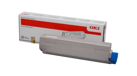 Oryginalny Toner Yellow OKI C532, C542, MC563, MC573 (46490401)