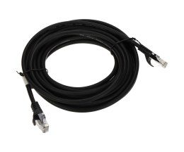 PATCHCORD RJ45/6/5.0-CU-BLACK 5.0 m Lanberg