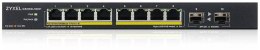Switch Zyxel GS1100-10HPv2 8xGbE PoE 130W