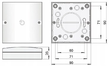 MODUŁ ELEKTROZACZEPU JA-120N JABLOTRON