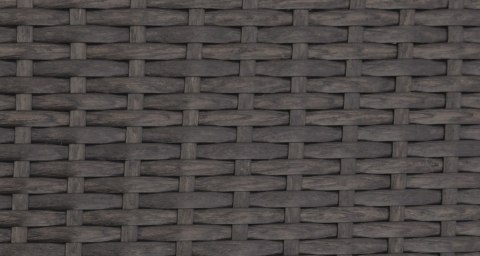 Zestaw Mebli ogrodowych 4w1 Techorattan Brązowy + Narożnik + Stół + 2 Pufy + 15 Poduszek