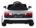 Audi R8 LIFT Samochodzik na akumulator Biały + Pilot