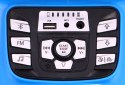 Quad na akumulator Sport Run dla dzieci Niebieski + Napęd 4x4 + LED + Radio MP3