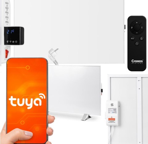 Panel grzewczy IR CRONOS Synthelith PRO CRP-980TWP White