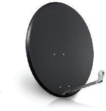 CZASZA ANTENA 80 CM CIEMNA (ASC-800TA-C); 21467