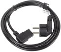 KABEL ZASILAJĄCY CEE 7/7 IEC 320 C13 1.8M KĄTOWY VDE Lanberg