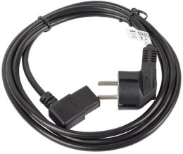 KABEL ZASILAJĄCY CEE 7/7 IEC 320 C13 1.8M KĄTOWY VDE Lanberg