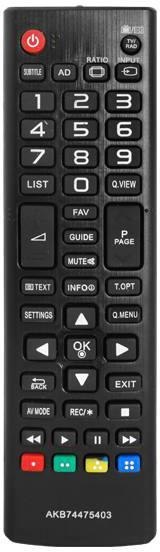 Pilot uniwersalny do LG TV LCD/LED